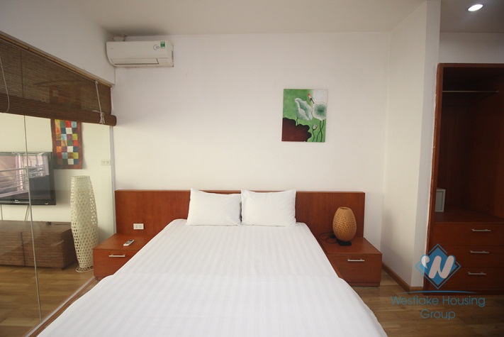 Service one bedroom apartment for rent in city center, Ha Noi